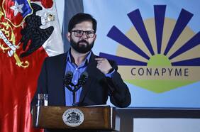 “Le exijo respeto”: la enfática respuesta de Boric a asistente del encuentro “Pequeña Empresa” que lo increpó por nueva Constitución