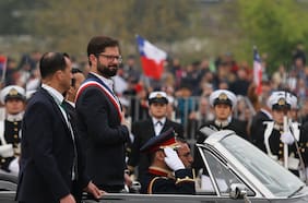 Presidente Boric encabeza Parada Militar 2023 en la elipse del Parque O’Higgins