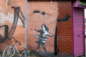 Banksy se atribuye una nueva obra instalada en Nottingham, Inglaterra