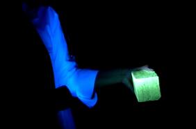 Este hormigón se ilumina en la oscuridad