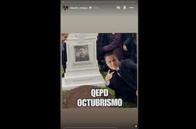 “Revela su sadismo” y “es un inhumano”: desde el oficialismo critican a Claudio Crespo por compartir imagen con rostro de Gatica sobre una lápida