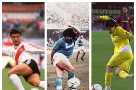 ¿Borghi, Maradona o Mati Fernández?: los mejores exponentes de la rabona