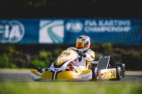 El plan de Augusto Salamé, la promesa del karting chileno que acelera en la Academia FIA 2026
