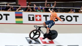 Harrie Lavreysen culmina su histórica faena en Santiago con su vigésimo oro en el cierre del Mundial de Ciclismo de Pista