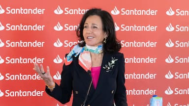 Ganancias del Banco Santander suben a nivel récord entre enero septiembre