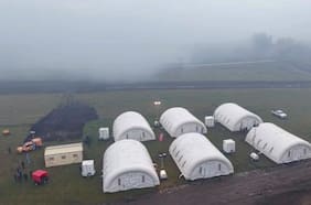 Coyhaique instala aldea de emergencia para 200 personas ante ola de frío y nevadas