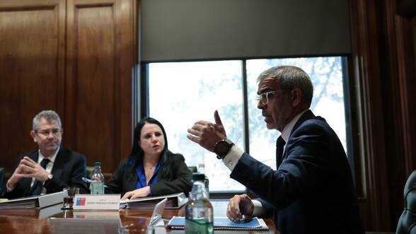 Cordero y Steinert afinan traspaso del Ministerio de Seguridad tras extensa reunión clave