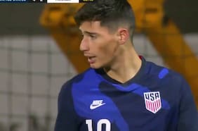 Doblete de Sebastián Soto en su debut por la selección adulta de EE.UU.
