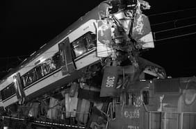 Cómo fue el fatal choque de trenes en San Bernardo