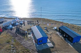 Así es el puesto de vigilancia argentino instalado en territorio chileno