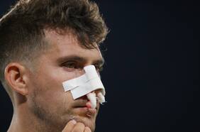 César Fuentes deberá ser operado tras el brutal codazo de Martínez