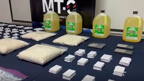 Detienen a banda que operaba “castillo de la droga” en Pedro Aguirre Cerda