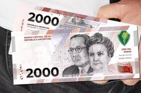 Quién aparece en el nuevo billete que comenzó a circular en Argentina (y los memes que dejó)