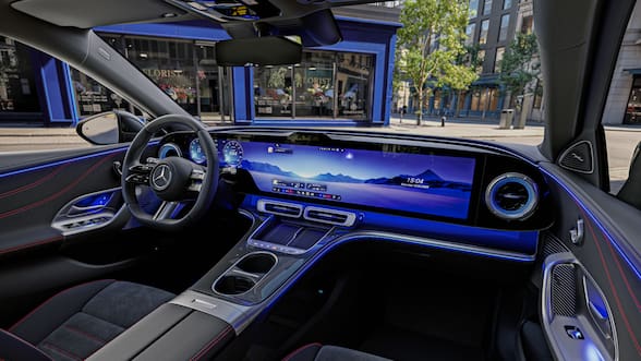 Mercedes-Benz adelanta el interior del nuevo Clase C eléctrico