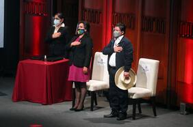 Desplegarán diez mil policías para garantizar seguridad en investidura de Presidente Castillo