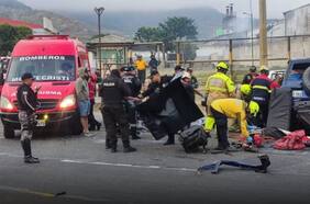 Accidente de tránsito en Ecuador deja al menos nueve muertos