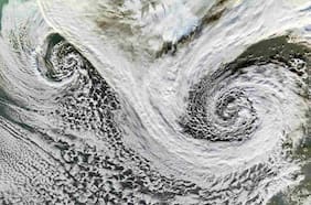 Qué es un ciclón extratropical, el fenómeno que provocará lluvia en Santiago los próximos días