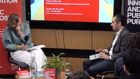 Nicolás Grau reaparece en seminario en Inglaterra junto a Mariana Mazzucato para hablar de política industrial