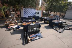 Detienen al presidente de la Asociación Gremial de Armerías por tráfico de armas