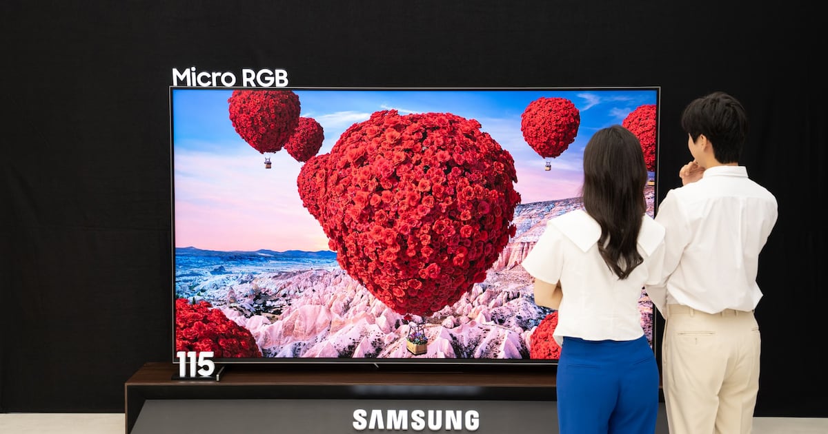 Cómo es el primer televisor Micro RGB del mundo elegido por Time entre los mejores inventos de 2025