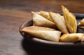 Empanadas en masa philo con tres rellenos