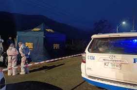Hallan cuerpo de hombre desmembrado y calcinado en camino rural de Curacaví
