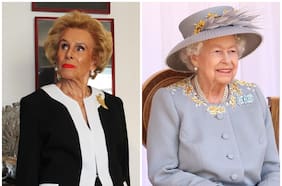 El día en que Mary Rose McGill se subió a una mesa para ver a la Reina Isabel II