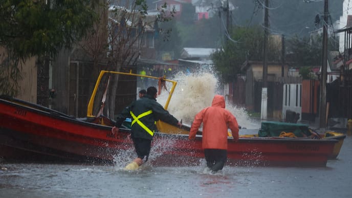 Sistema frontal en Chile, EN VIVO: sigue las lluvias, alertas de Senapred, cortes de luz y el estado de rutas