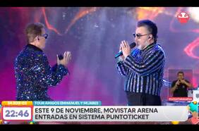 Soldados del amor: el look con el que Emmanuel y Mijares impactaron en el inicio de la Teletón 2024