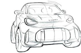 smart da señales del diseño del sucesor del Fortwo