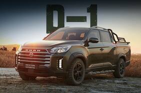SsangYong devela el facelift de la camioneta Musso, por ahora solo disponible en Corea del Sur