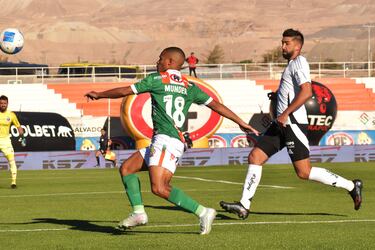 El error de Emiliano Amor en Colo Colo en el gol de Cobresal