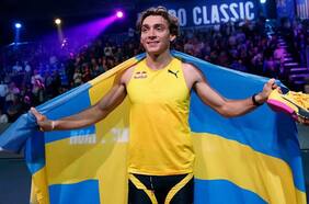 Lo hizo otra vez: Armand Duplantis establece nuevo récord mundial en salto con garrocha en el Mondo Classic