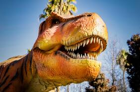 Parque Jurásico San Bernardo: la muestra de dinosaurios animatronics que se puede ver gratis en vacaciones
