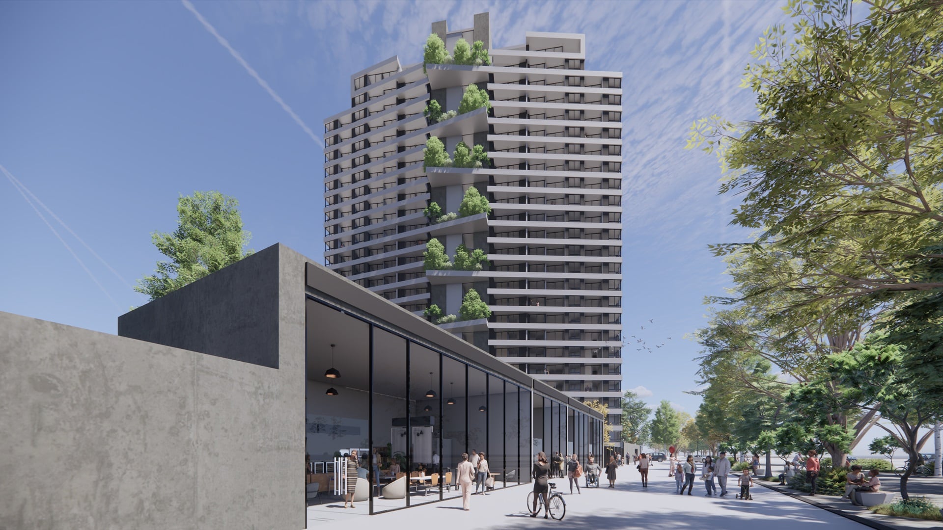 Cencosud inicia construcción de edificio de renta residencial en mall de La Florida