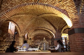 Cava del Copper: almorzar en una cava del 1900 en pleno centro de Santiago