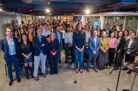 Corfo celebró sus 87 años con evento que vinculó a grandes empresas y emprendimientos para impulsar soluciones innovadoras