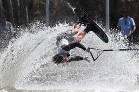 Martín Labra le entrega un nuevo bronce al esquí náutico en Santiago 2023