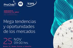 Nuevo seminario de Icare y ProChile abordará los efectos de la crisis mundial de Coronavirus