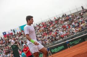 Christian Garin regresa al circuito con una derrota en el Challenger de Milán