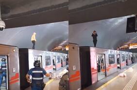 Comercio ilegal en el Metro