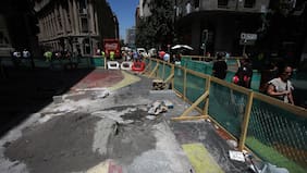 En el inicio de nueva fase de arreglos: Desbordes defiende obras en el paseo Bandera en medio de críticas de arquitectos