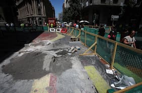 Alcalde Desbordes defiende obras en el paseo Bandera en medio de críticas de arquitectos