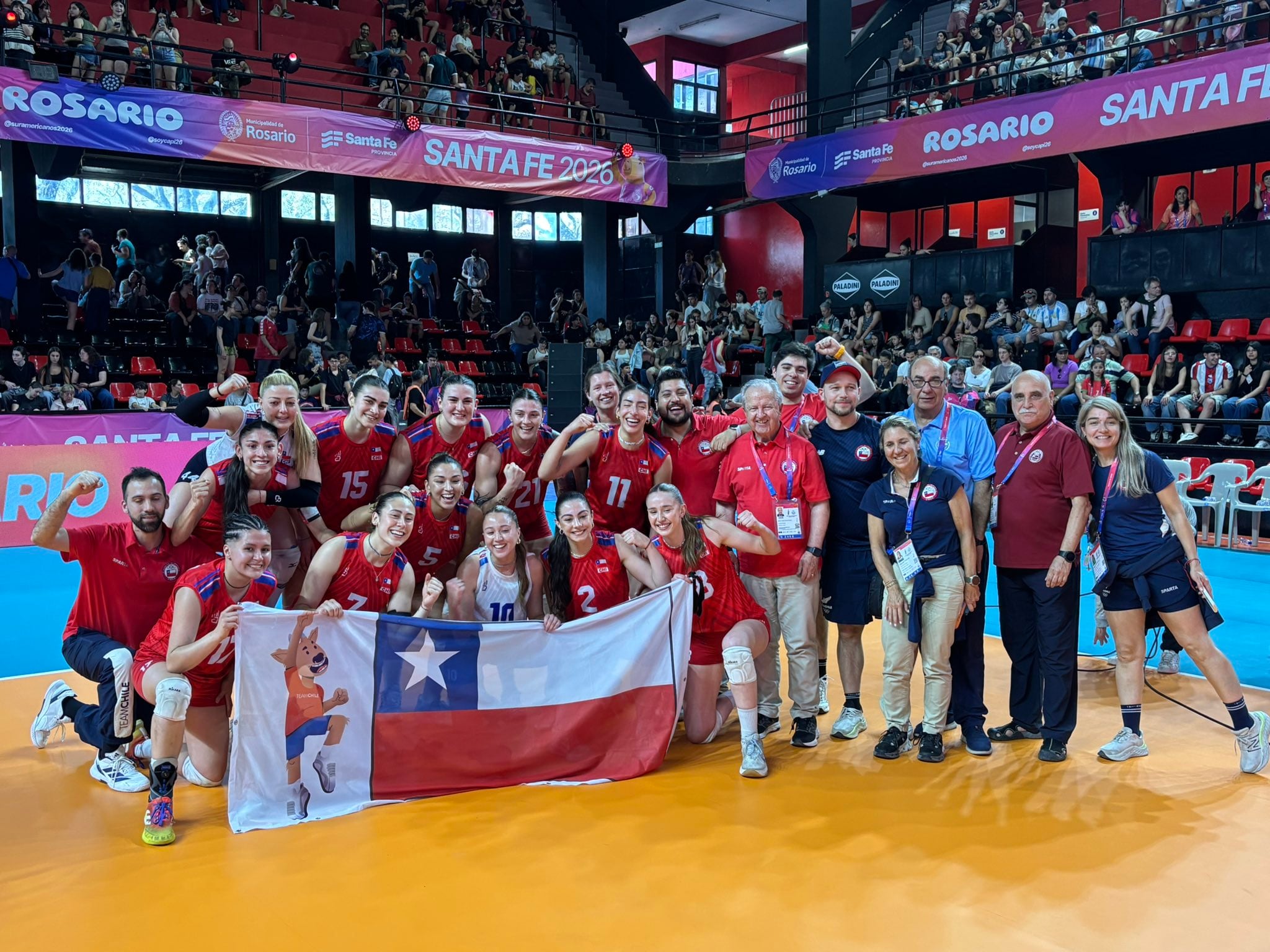 Chile se queda con el oro en el vóleibol femenino tras un aplastante paso por los Juegos Suramericanos