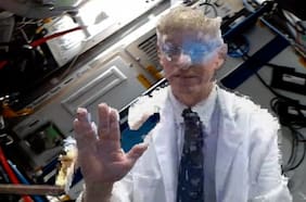 Así la NASA "holotransportó" a un médico por primera vez al espacio