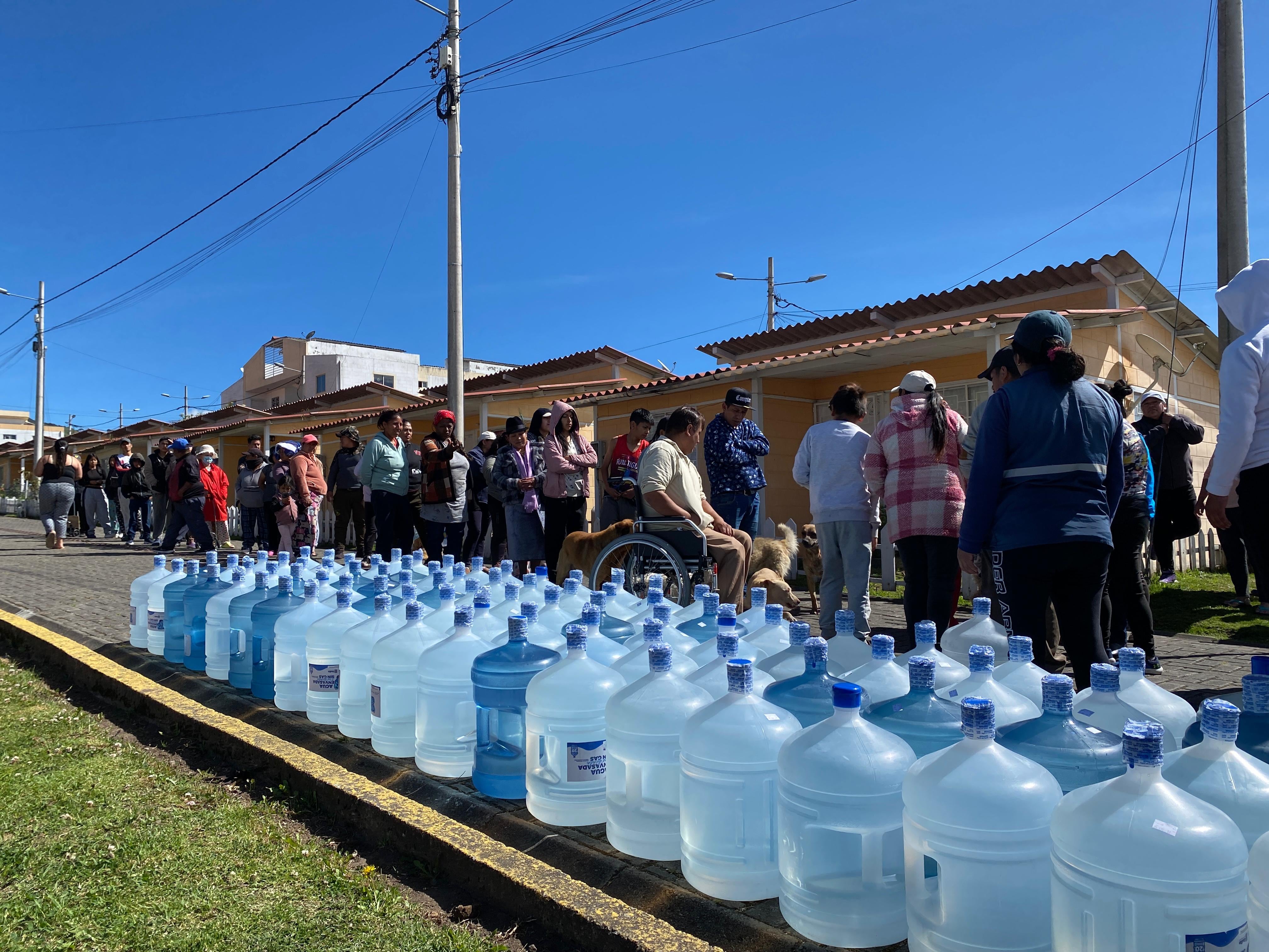Se trata de la crisis de agua más grave de los últimos 25 años en Ecuador.