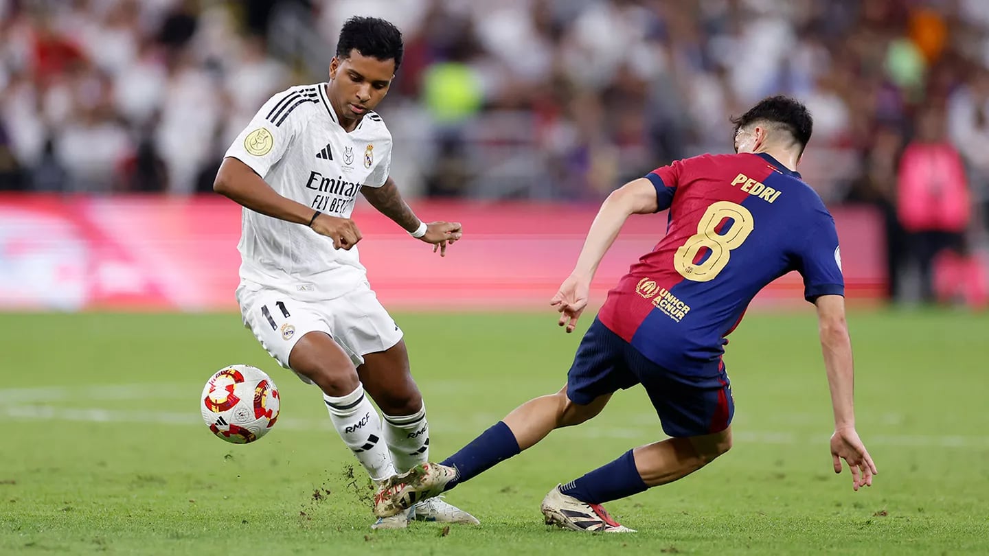 Clásico Barcelona vs Real Madrid define la Supercopa de España