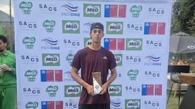 El futuro del tenis chileno: Benjamín Pérez se queda con el título en Santiago y asegura un ascenso en el ranking ITF