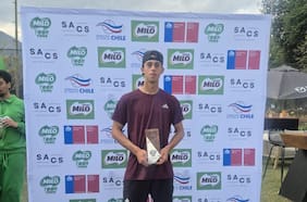 El futuro del tenis chileno: Benjamín Pérez se queda con el título en Santiago y asegura un ascenso en el ranking ITF