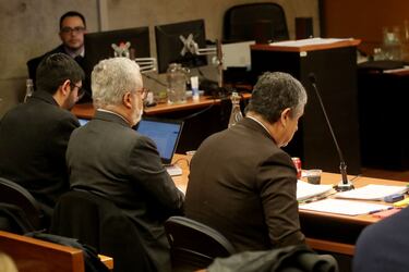 Continúa formalización del abogado Luis Hermosilla.